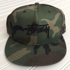 STUSSY camouflage hat